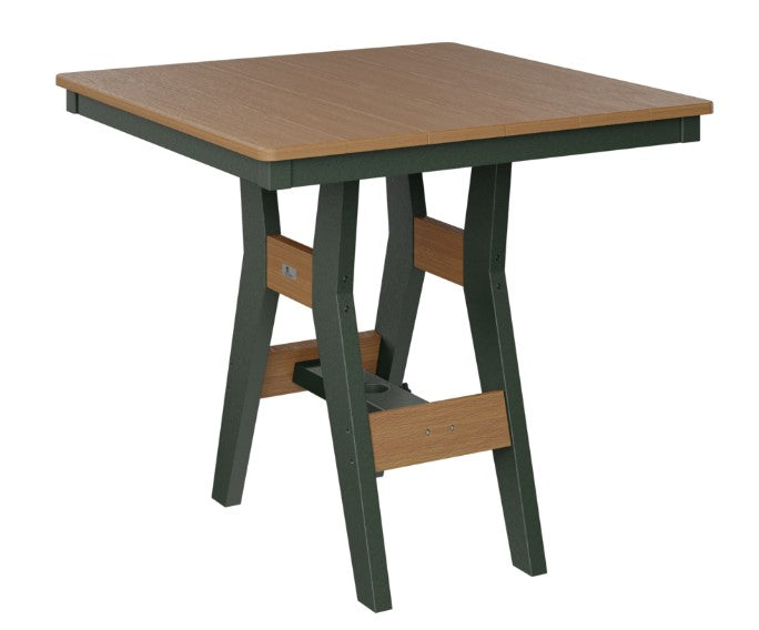 Berlin Gardens Harbor Bar Tables Standard Top 33" Square Bar Table