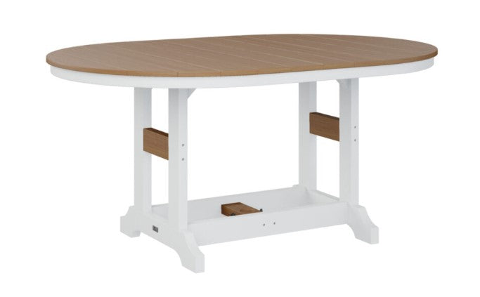 Berlin Gardens Garden Classic Standard Top 44" x 64" Oblong Bar Table