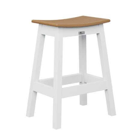 Berlin Gardens Saddle Counter Stool