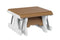 Berlin Gardens Gliding Footstool with Allochrome Brackets