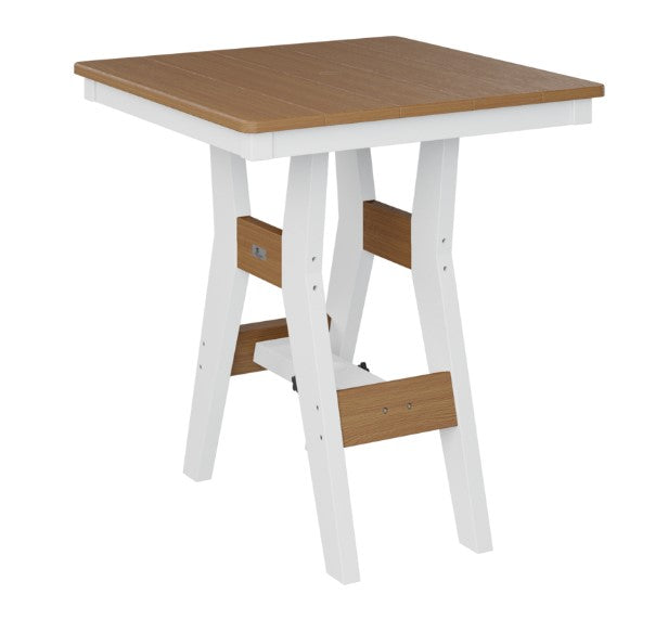 Berlin Gardens Harbor Bar Tables Standard Top 28" Square Bar Table