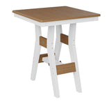 Berlin Gardens Harbor Bar Tables Standard Top 28" Square Bar Table