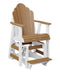 Berlin Gardens Cozi-Back Single Counter Glider with Allochrome Brackets
