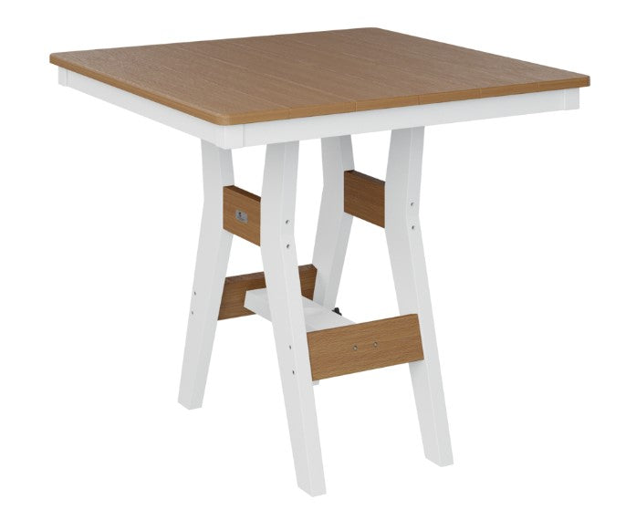 Berlin Gardens Harbor Bar Tables Standard Top 33" Square Bar Table