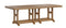 Berlin Gardens Garden Classic Standard Top 44" x 96" Rectangular Bar Table