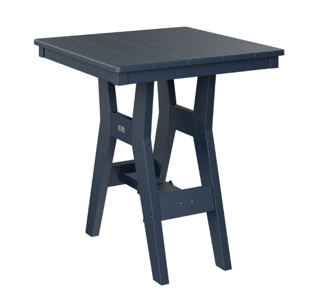 Berlin Gardens Harbor Bar Tables Standard Top 28" Square Bar Table