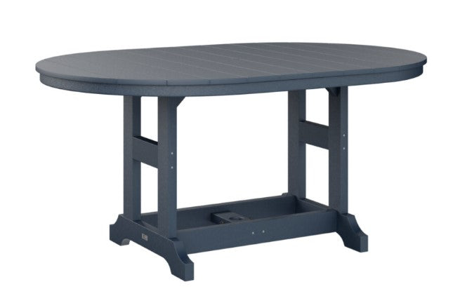 Berlin Gardens Garden Classic Standard Top 44" x 64" Oblong Bar Table