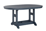 Berlin Gardens Garden Classic Standard Top 44" x 64" Oblong Bar Table
