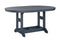 Berlin Gardens Garden Classic Standard Top 44" x 64" Oblong Bar Table