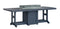 Berlin Gardens Garden Classic Standard Top 44" x 96" Rectangular Fire Counter Table