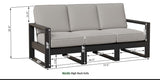 Berlin Gardens Nordic High Back Sofa