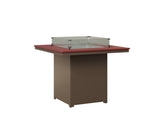 Berlin Gardens Numa 47" Square Counter Height Fire Table