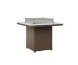 Berlin Gardens Numa 47" Square Counter Height Fire Table