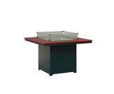 Berlin Gardens Numa 47" Square Dining Height Fire Table