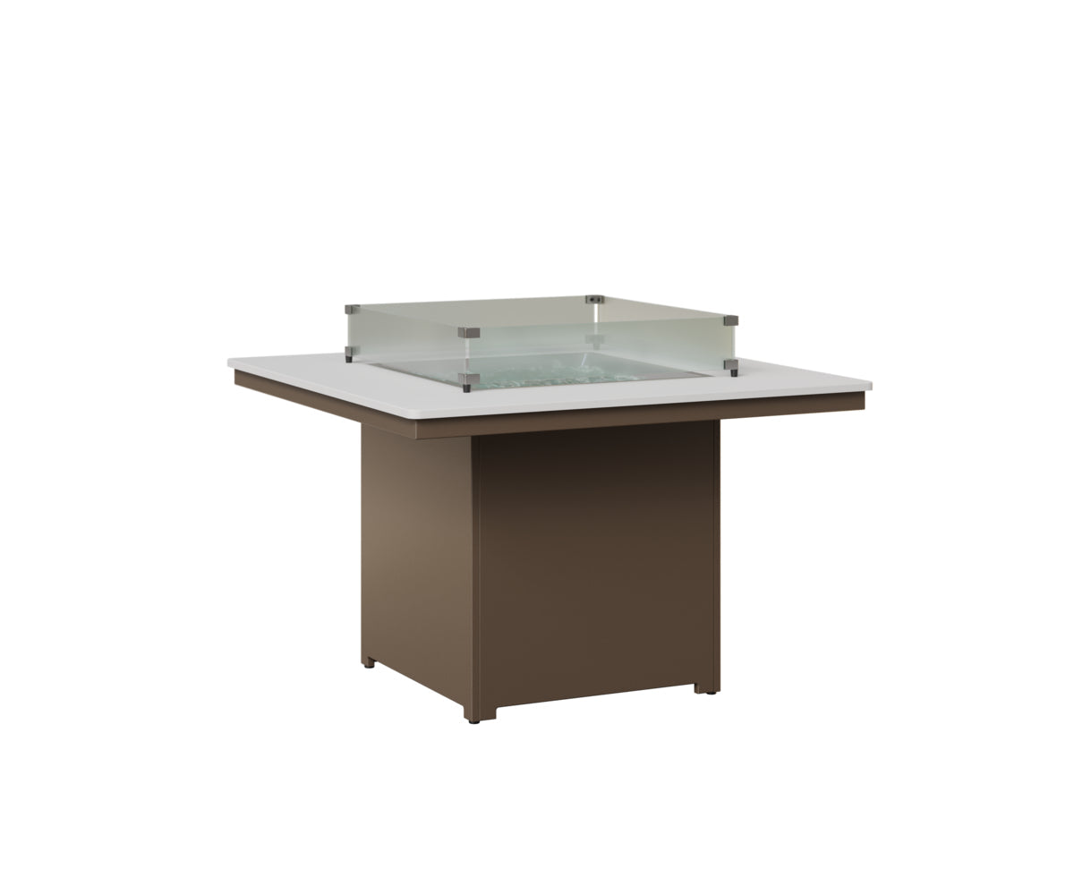 Berlin Gardens Numa 47" Square Dining Height Fire Table