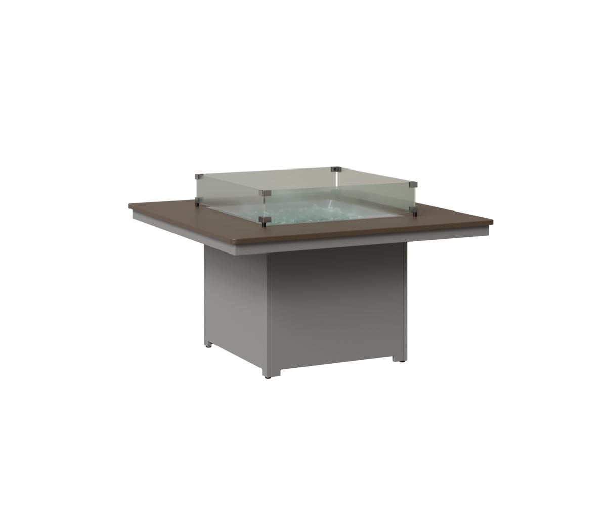 Berlin Gardens Numa 47" Square Fire Pit Table