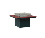 Berlin Gardens Numa 47" Square Fire Pit Table