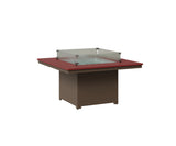 Berlin Gardens Numa 47" Square Fire Pit Table