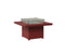 Berlin Gardens Numa 47" Square Fire Pit Table