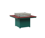 Berlin Gardens Numa 47" Square Fire Pit Table