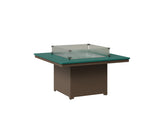 Berlin Gardens Numa 47" Square Fire Pit Table