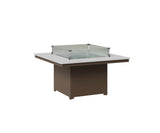 Berlin Gardens Numa 47" Square Fire Pit Table