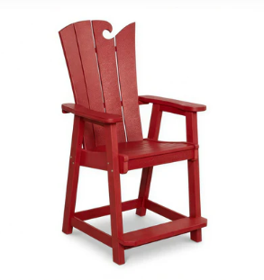 Beaver Dam OceanWavz Counter Chair