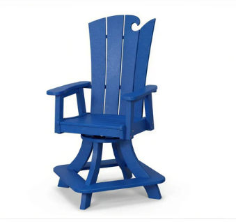 Beaver Dam OceanWavz Swivel Counter Chair