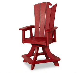 Beaver Dam OceanWavz Swivel Counter Chair