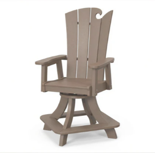 Beaver Dam OceanWavz Swivel Counter Chair