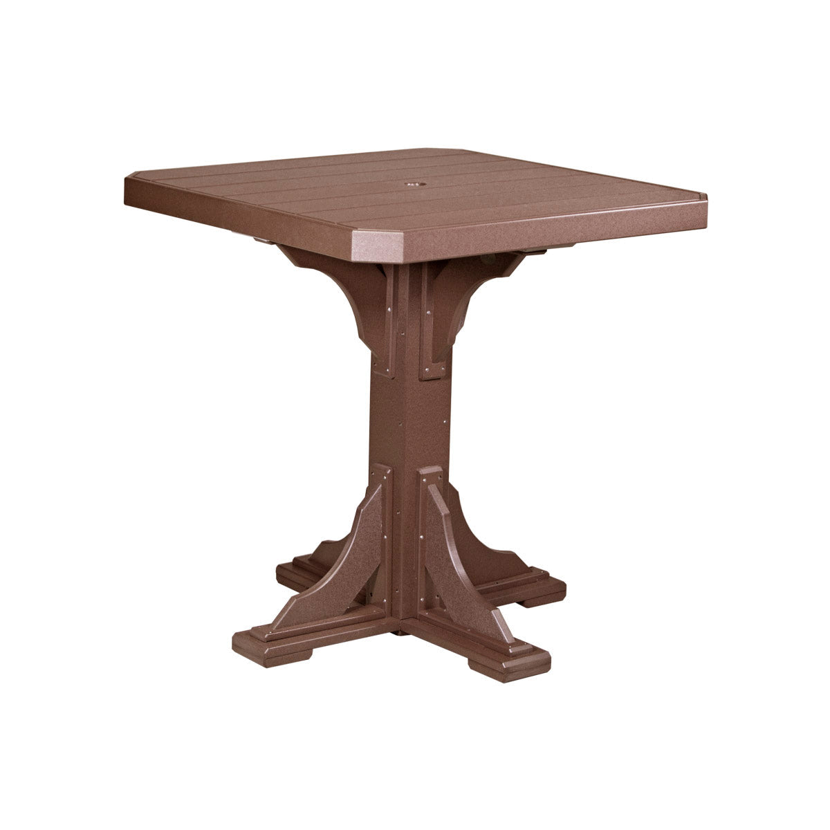 LuxCraft 41" Square Table - Bar Height