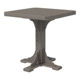 LuxCraft 41" Square Table - Bar Height