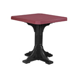 LuxCraft 41" Square Table - Bar Height