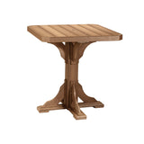 LuxCraft 41" Square Table - Dining Height