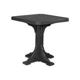 LuxCraft 41" Square Table - Dining Height
