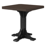 LuxCraft 41" Square Table - Dining Height