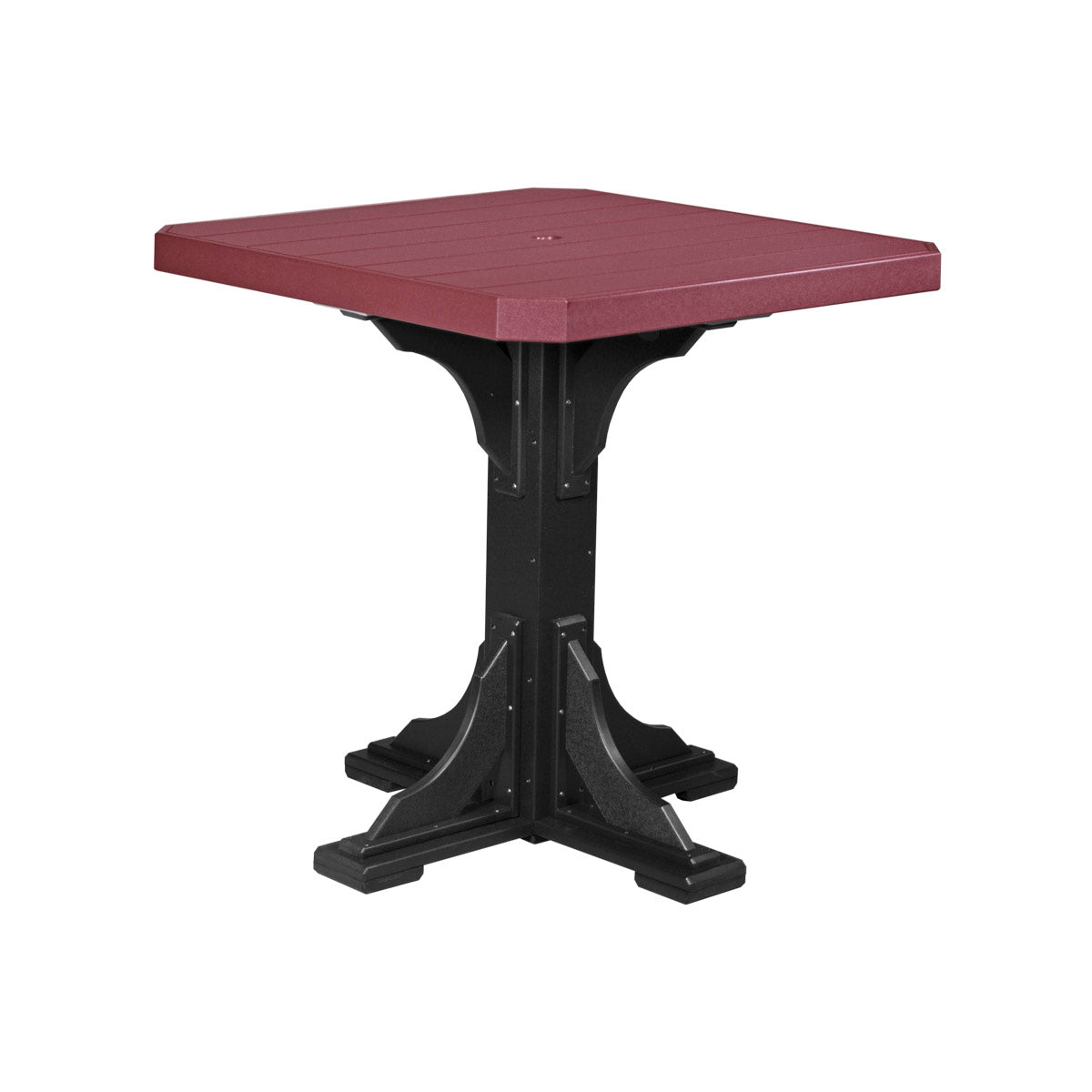 LuxCraft 41" Square Table - Dining Height