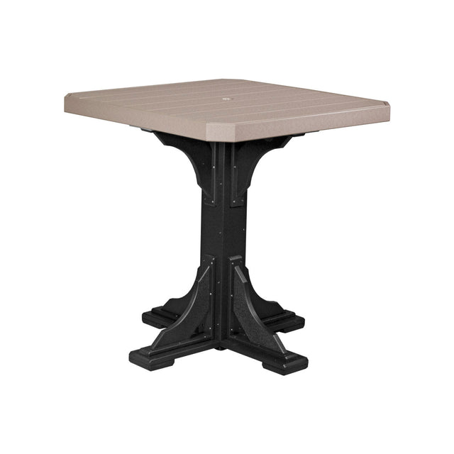 LuxCraft 41" Square Table - Dining Height