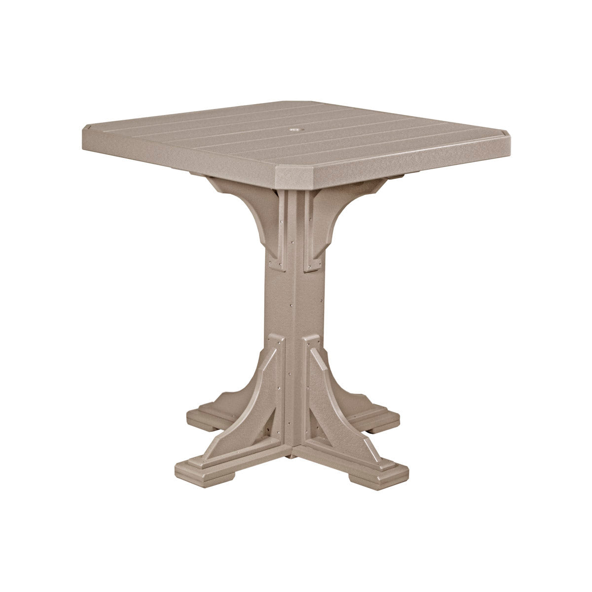 LuxCraft 41" Square Table - Dining Height
