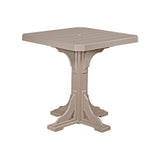 LuxCraft 41" Square Table - Dining Height