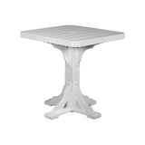 LuxCraft 41" Square Table - Dining Height