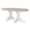 LuxCraft 4' x 6' Oval Table - Bar Height