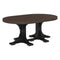 LuxCraft 4' x 6' Oval Table - Bar Height