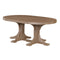 LuxCraft 4' x 6' Oval Table - Bar Height