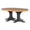LuxCraft 4' x 6' Oval Table - Bar Height