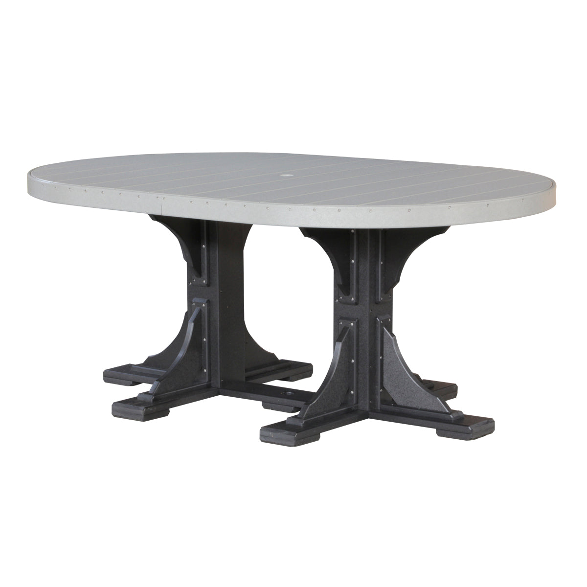 LuxCraft 4' x 6' Oval Table - Bar Height