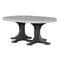 LuxCraft 4' x 6' Oval Table - Bar Height