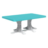 LuxCraft 4' x 6' Rectangular Table - Bar Height