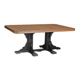 LuxCraft 4' x 6' Rectangular Table - Bar Height