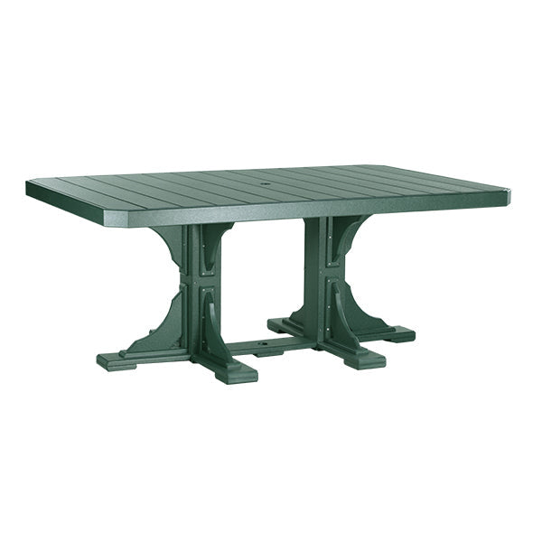 LuxCraft 4' x 6' Rectangular Table - Bar Height